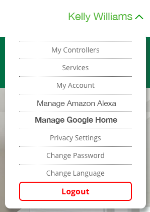 Vera google home store integration